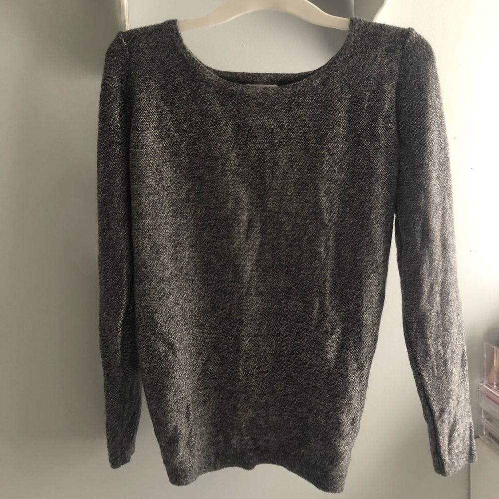 Gray sweater